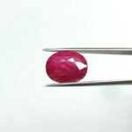 6.24 carats Ruby (6.25 ratti)