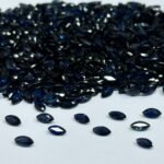 5x2.5 mm Blue Sapphire Marquise Shape
