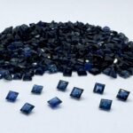 3 mm Blue Sapphire Square Shape