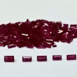 4x2 mm Ruby Baguette Shape