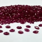 5x2.5 mm Ruby Marquise Shape