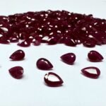 6x4 mm Ruby Pears Shape