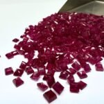 3 mm Ruby Square Shape