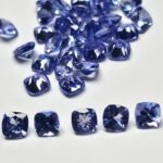 Tanzanite Cushion – 5x5 mm – A Color Grade Lot