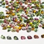 Mixed Tourmaline Pear – 7×5 mm