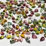 Mixed Tourmaline Pear – 7×5 mm - Image 3