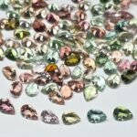 Mixed Tourmaline Pear – 8×6 mm