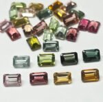 Mixed Tourmaline Octagon – 6×4 mm