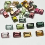 Mixed Tourmaline Octagon – 6×4 mm