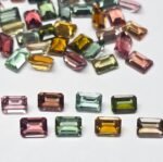 Mixed Tourmaline Octagon – 7×5 mm