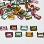 Mixed Tourmaline Octagon – 7×5 mm