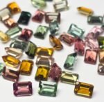 Mixed Tourmaline Octagon – 7×5 mm - Image 2