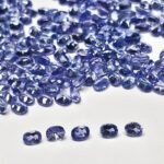 Tanzanite Oval – 4x3 mm – A Color Grade Lot
