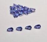 Tanzanite Pear – 6x4 mm – AA Color Grade Lot