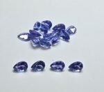 Tanzanite Pear – 6x4 mm – AAA Color Grade Lot