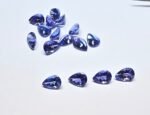 Tanzanite Pear – 7x5 mm – AAA Color Grade Lot