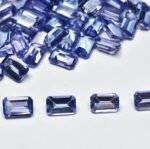 Tanzanite Octagon – 6x4 mm – A Color Grade Lot
