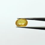 5.68 carats Yellow Sapphire Thailand ( 6.25 ratti )