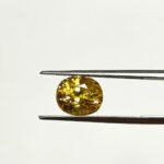4.8 carats Yellow Sapphire Thailand ( 5.25 ratti )