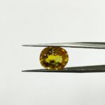 6.01 carats Yellow Sapphire Thailand ( 6.25 ratti )