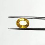 6.04 carats Yellow Sapphire Thailand ( 6.25 ratti ) - Image 2
