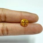 6.01 carats Yellow Sapphire Thailand ( 6.25 ratti ) - Image 4