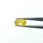 5.68 carats Yellow Sapphire Thailand ( 6.25 ratti )