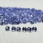 Tanzanite Round – 2.00 mm – A Color Grade Lot