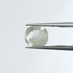 3.77 carats White Sapphire (4.25 ratti)