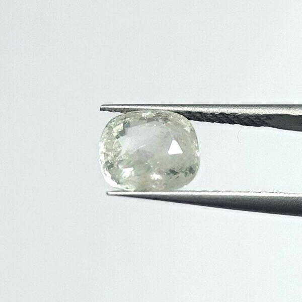 3.77 carats White Sapphire (4.25 ratti) - Image 4
