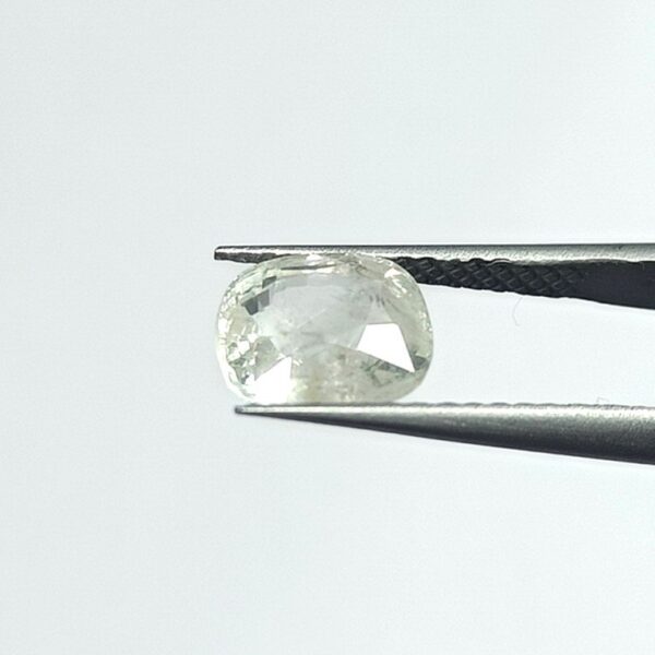 3.77 carats White Sapphire (4.25 ratti) - Image 5