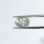 7.41 carats White Sapphire (8.25 ratti)
