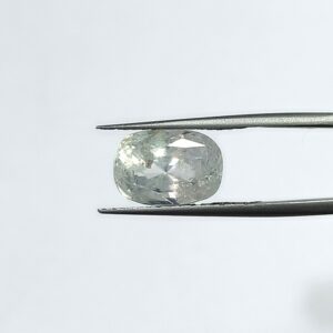 7.41 carats White Sapphire (8.25 ratti)