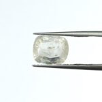 4.69 carats White Sapphire (5.25 ratti)