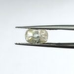 3.09 carats White Sapphire (3.25 ratti)