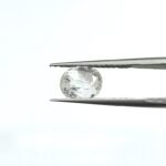 3.24 carats White Sapphire (3.25 ratti)