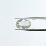 3.78 carats White Sapphire (4.25 ratti)
