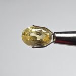 5.12 carats Yellow Sapphire