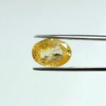 4.73 carats Yellow Sapphire ( 5.25 ratti )
