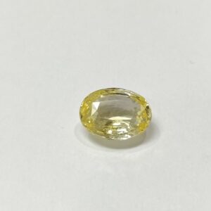 5.25 carats Yellow Sapphire (Pukhraj)
