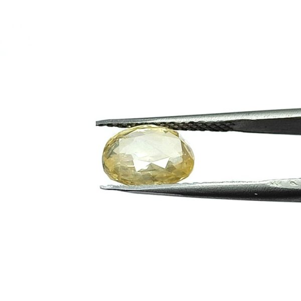5.05 carats Yellow Sapphire ( 5.25 ratti ) - Image 5