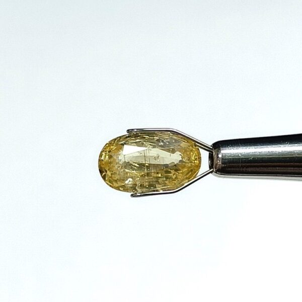 4.98 carats Yellow Sapphire ( 5.25 ratti ) - Image 2
