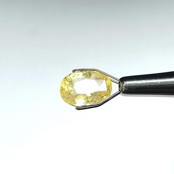 5.84 carats Yellow Sapphire ( 6.25 ratti ) - Image 3