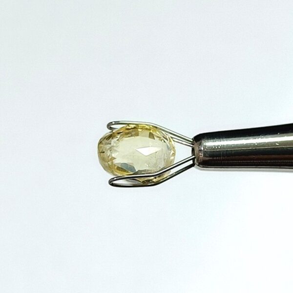4.95 carats Yellow Sapphire ( 5.25 ratti ) - Image 3