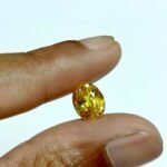 4.8 carats Yellow Sapphire Thailand ( 5.25 ratti ) - Image 5