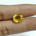 6.01 carats Yellow Sapphire Thailand ( 6.25 ratti ) - Image 5