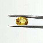 5.99 carats Yellow Sapphire Thailand ( 6.25 ratti ) - Image 2