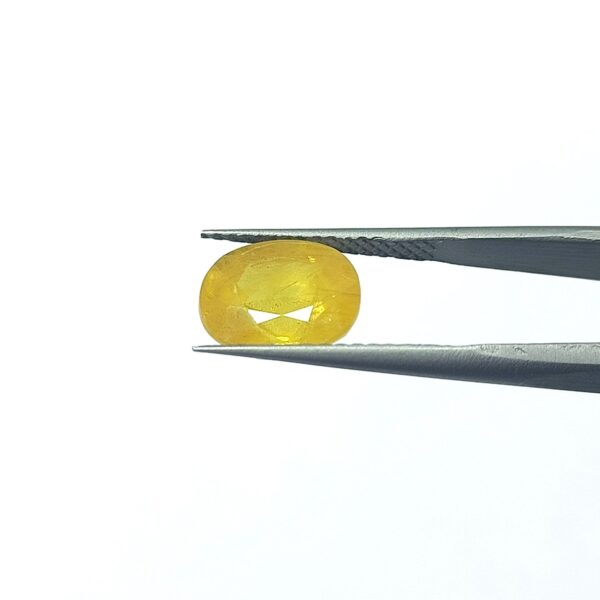 6.59 carats Yellow Sapphire Thailand ( 7.25 ratti ) - Image 2