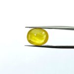 7.5 carats Yellow Sapphire Thailand ( 8.25 ratti ) - Image 3